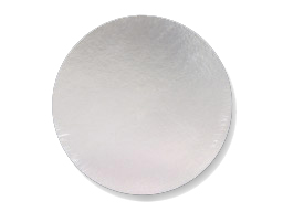 Boards 9" Round Silver 50 Qty